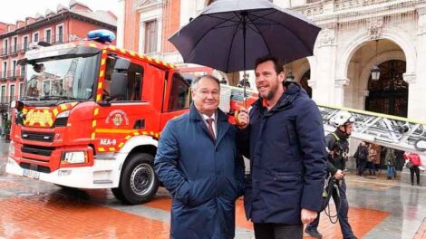 Bomberos de Valladolid cuentan ya con autoescala