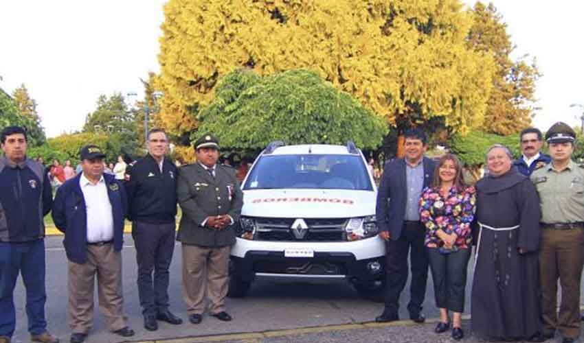 Bomberos de San Pablo presentó su nuevo Móvil K1