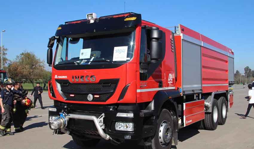 Licitación de Camiones Aljibes para Bomberos de Chile