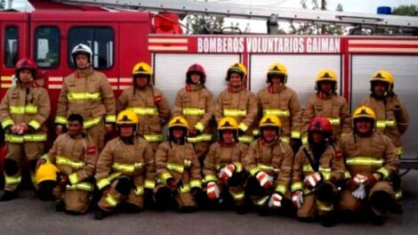 Bomberos de Gaiman estrena equipamiento
