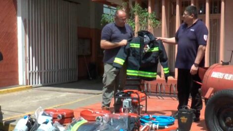 Bomberos Voluntarios de Firmat compró diferentes equipos