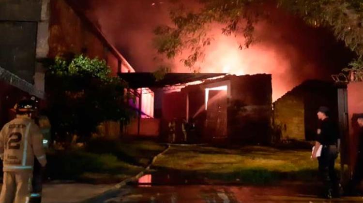 Incendio de depósito deja millonaria pérdida en Asunción