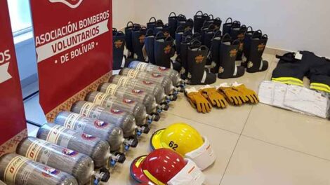 Bomberos de Bolívar adquirió nuevos equipamientos