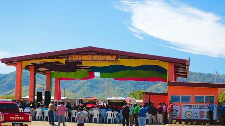 Bomberos Unificados Inaugura estación en el municipio de Mateare