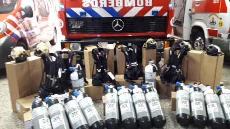 Bomberos Voluntarios de San Miguel del Monte con nuevo equipos