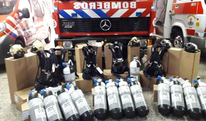 Bomberos Voluntarios de San Miguel del Monte con nuevo equipos
