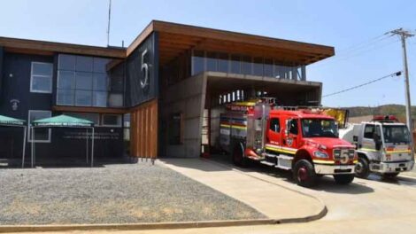 Nuevo cuartel 5ª Compañía de Constitución en Santa Olga