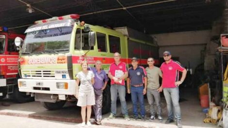 Bomberos de Villa del Rosario incorporó una nueva autobomba