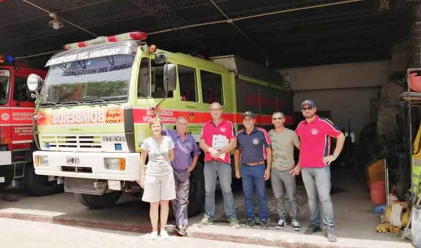 Bomberos de Villa del Rosario incorporó una nueva autobomba