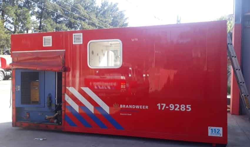 Nueva adquisición de Bomberos Voluntarios de Villa Elisa
