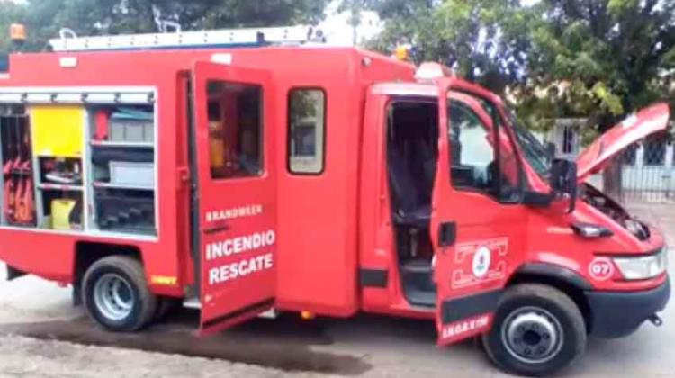 Bomberos Voluntarios de Parera suman una nueva unidad de rescate