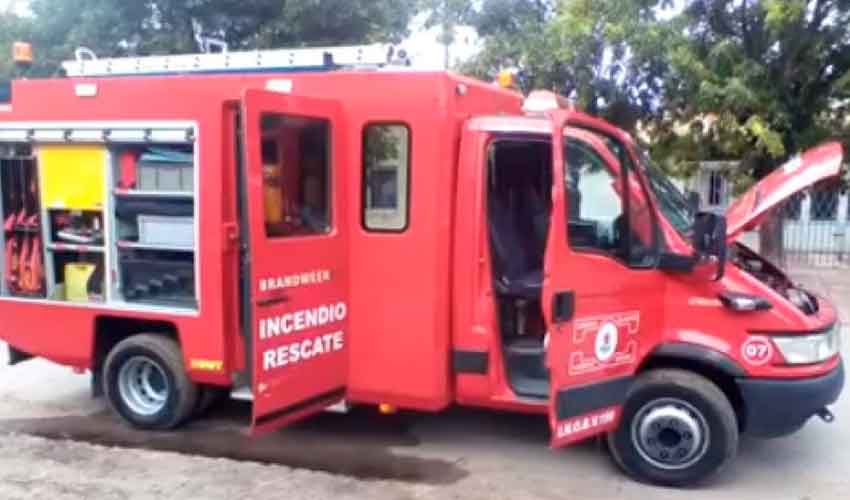Bomberos Voluntarios de Parera suman una nueva unidad de rescate