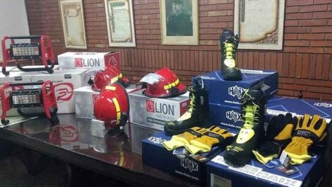 Bomberos Voluntarios de Gálvez con nuevos equipos