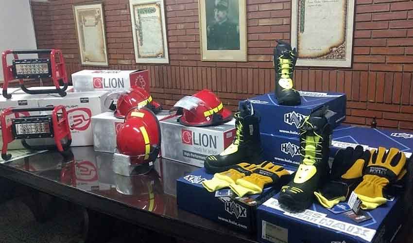 Bomberos Voluntarios de Gálvez con nuevos equipos