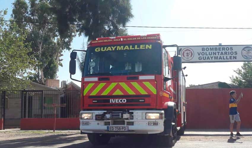 Bomberos Voluntarios de Guaymallén adquirieron dos nuevas unidades