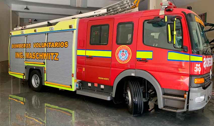 Bomberos de Ingeniero Maschwitz con nuevas unidades
