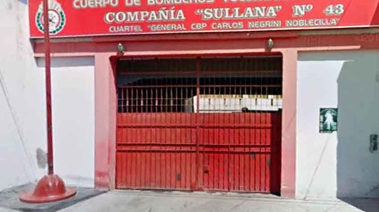 Cortan servicio de agua a bomberos en Sullana por falta de pago