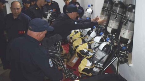 Bomberos Voluntarios de Pringles con nuevos equipos