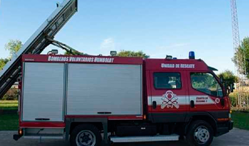 Bomberos Voluntarios Humboldt adquirió nueva unidad