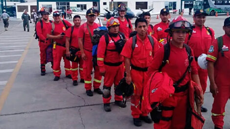 Bomberos solicitan facilidades para su desplazamiento durante el estado de emergencia