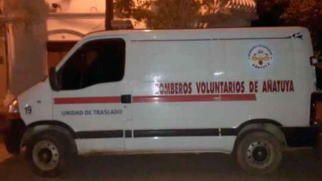 Atacaron a piedrazos la ambulancia de los Bomberos Voluntarios de Añatuya