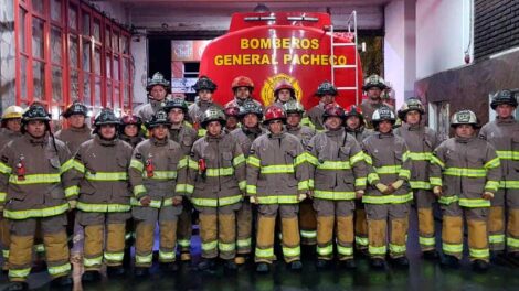 Bomberos de General Pacheco con nuevos equipos