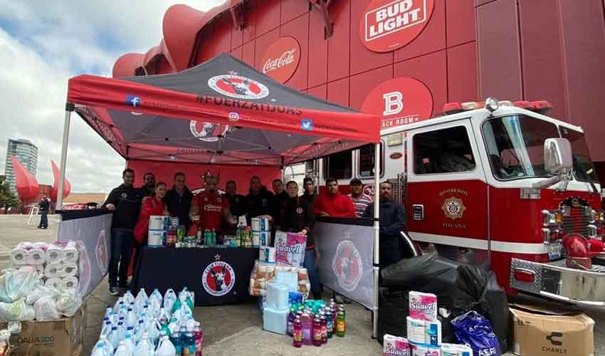 Recibe Bomberos Tijuana importante donativo