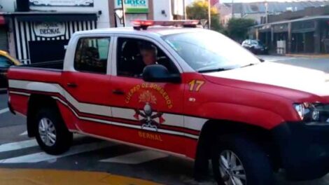 Campaña de los Bomberos Voluntarios de Bernal