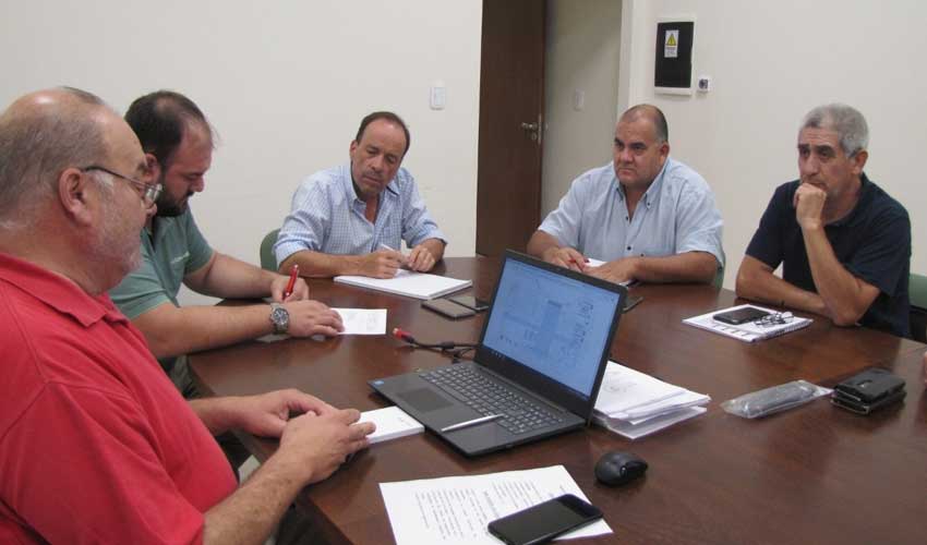 Reunión entre el Ministro de Seguridad  y la Federación de Bomberos Voluntarios