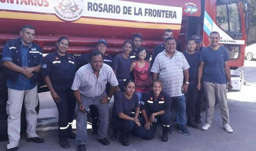 Nueva cisterna para Bomberos de Rosario de la Frontera