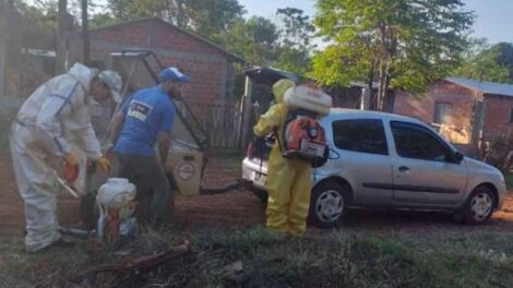 Bomberos Voluntarios se suman a la lucha contra el dengue
