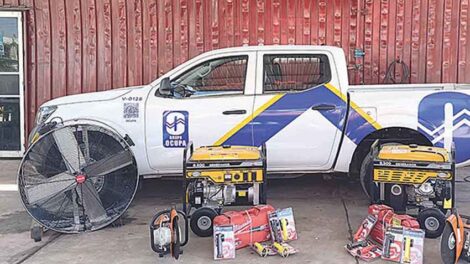Fundación Ocupa dona equipo a Bomberos