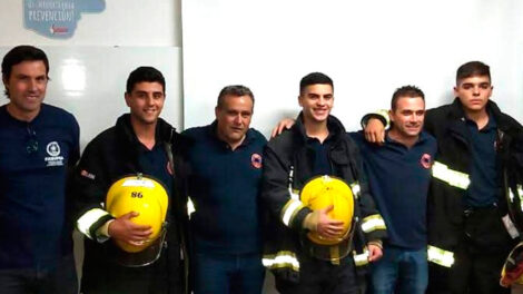 Bomberos Voluntarios de Chacabuco con nueva indumentaria