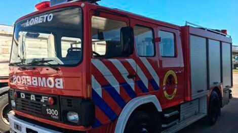 Bomberos de Loreto recibirán trajes de bioseguridad