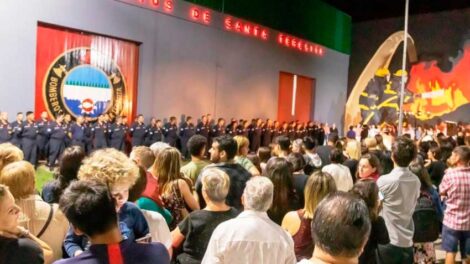 Bomberos Voluntarios de Santa Teresita celebraron su 50° aniversario
