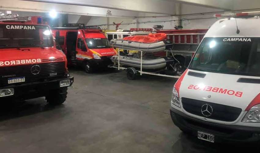 Bomberos de Campana incorporo tecnología a sus comunicaciones