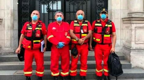 Bomberos recibirán insumos de bioseguridad