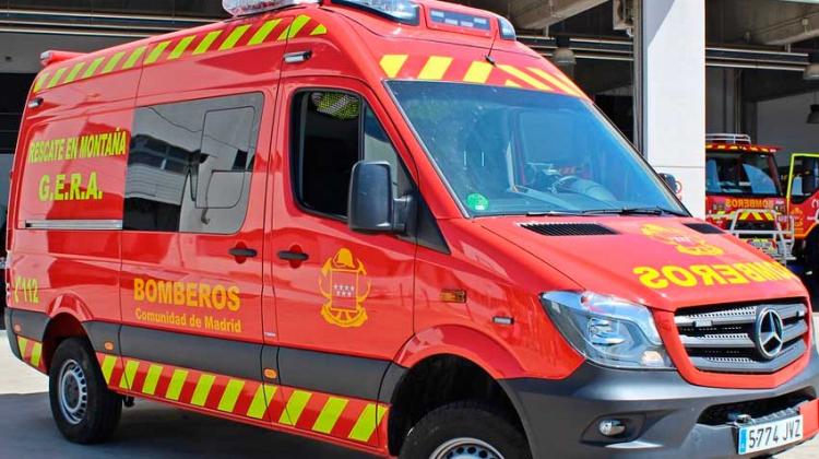 Bomberos de Madrid adapta furgones para recoger difuntos