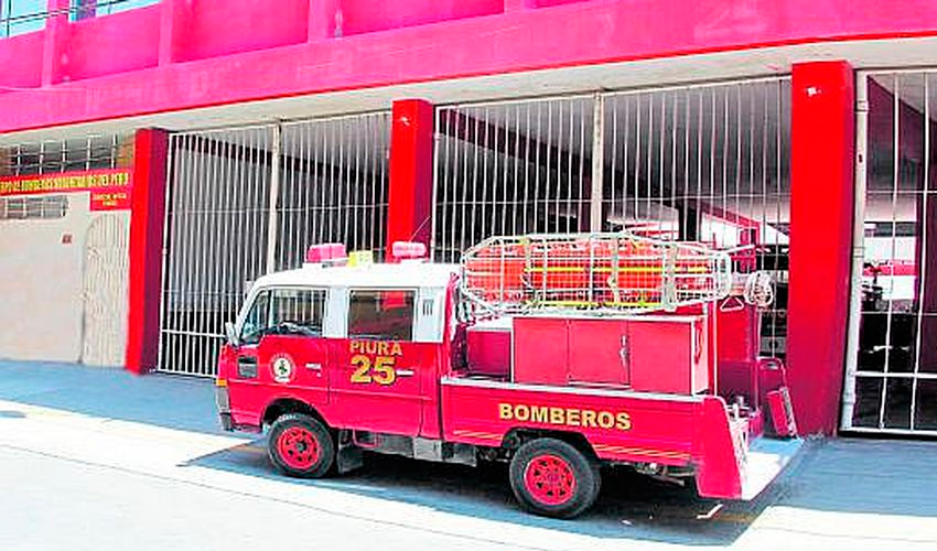 Cierran Compañía de Bomberos en Piura por COVID-19