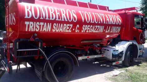 Bomberos Voluntarios de Tristán Suárez cumplen 46 años