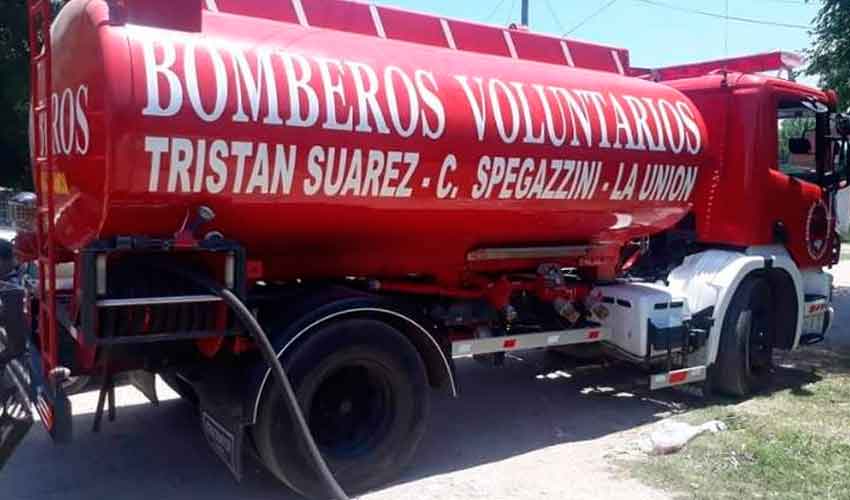 Bomberos Voluntarios de Tristán Suárez cumplen 46 años
