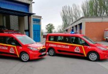 2 nuevos vehículos para los bomberos de Vitoria