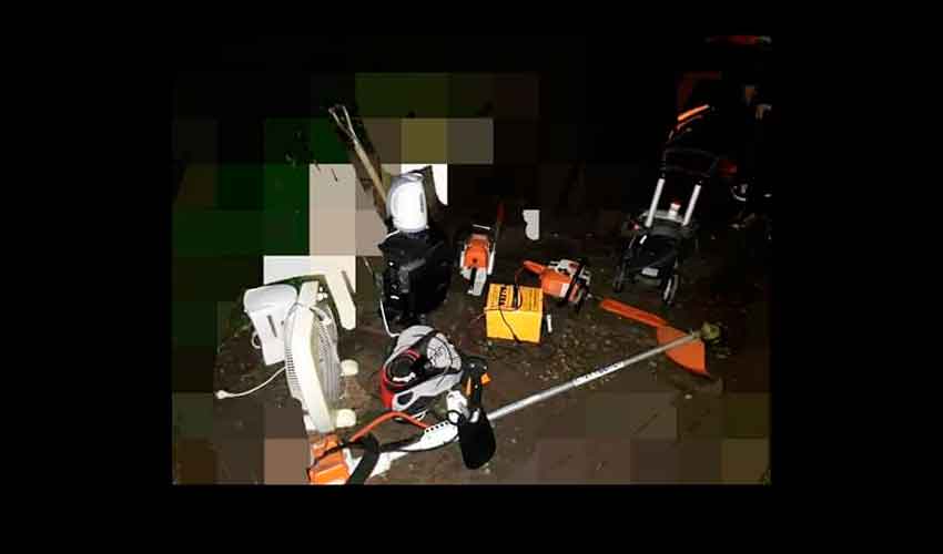 Robaron materiales a los Bomberos de Ataliva Roca