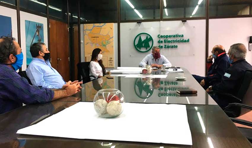 Cooperativa cedió predio para Bomberos Voluntarios de Zárate