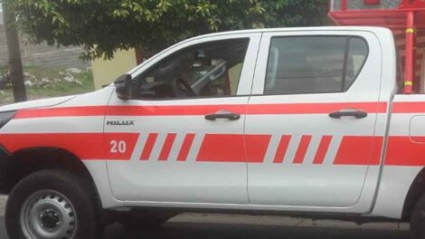Bomberos Voluntarios La Calera presentó el movil 20