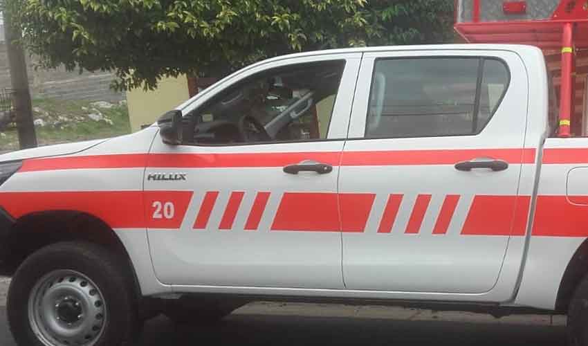 Bomberos Voluntarios La Calera presentó el movil 20