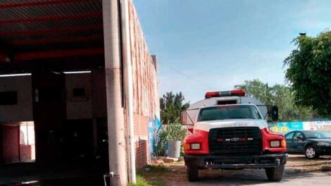 Roban baterías de cisterna de Bomberos en Yerbabuena