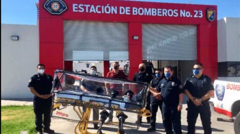 Reciben cápsula en estación 23 de Bomberos