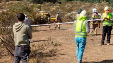 Piloto de helicóptero falleció mientras combatía incendio