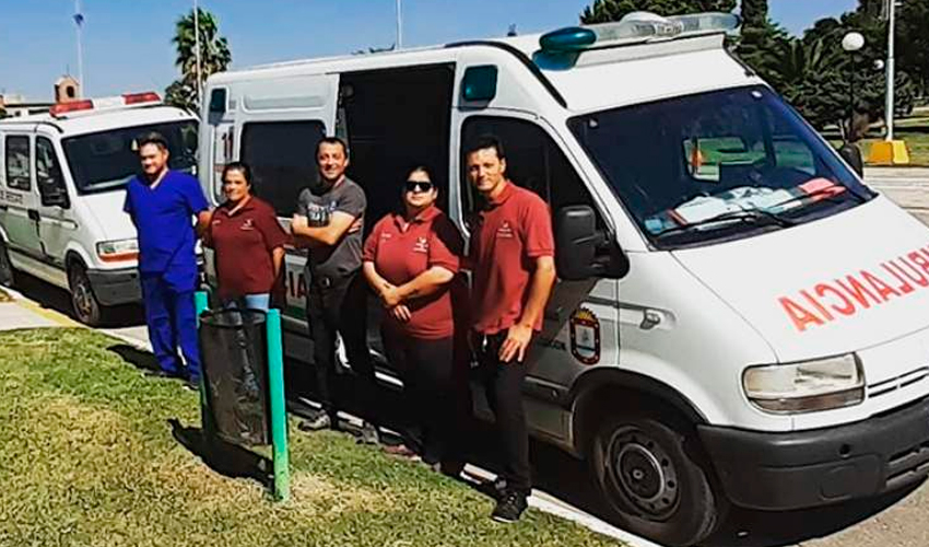 Compraron ambulancias para hacerle frente a la pandemia